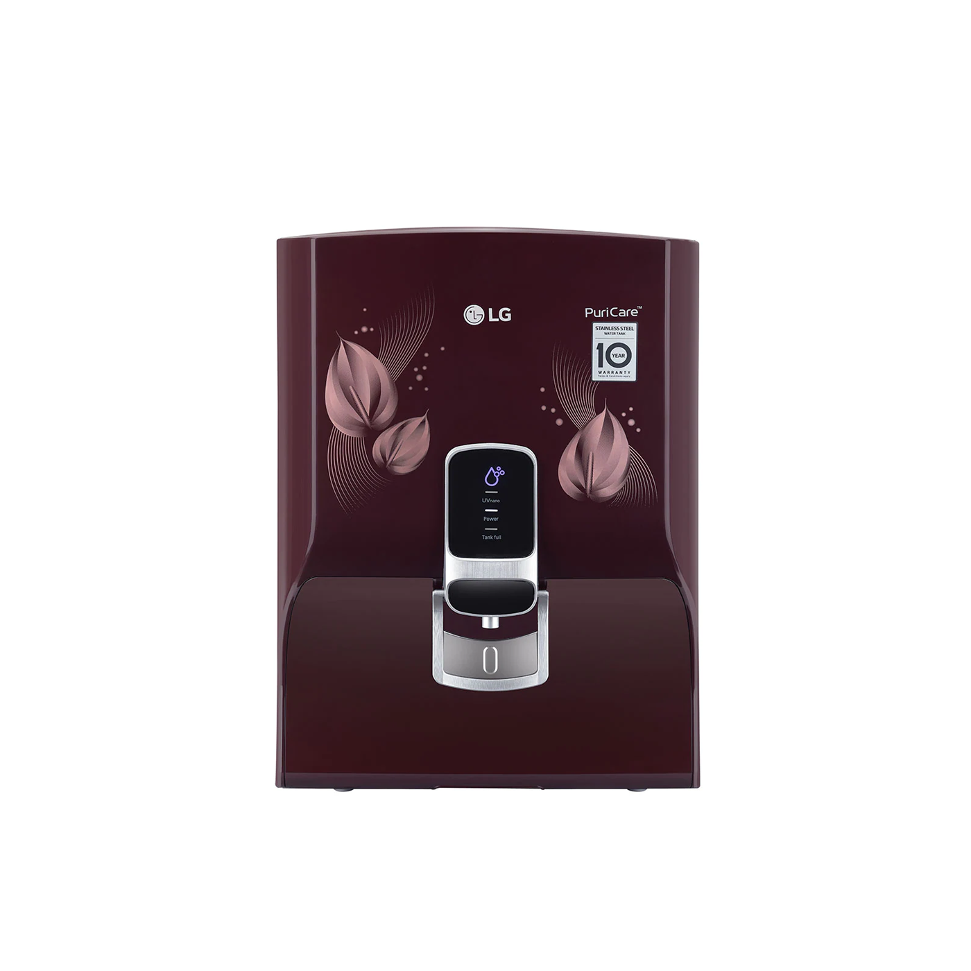 LG-8-litres-RO+UV-Water-Purifier-WW174NPC-with-Stainless-Steel-Tank , In-Tank-UV-and-Mineral-Booster