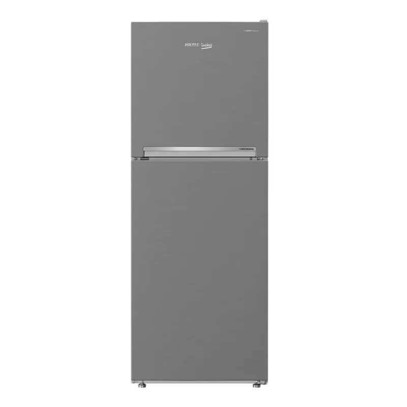 VOLTAS - 340 L 2 Star High End Frost Free Double Door Refrigerator (Silver) RFF363I