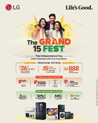 LG Best Shop Independence Day Offer
