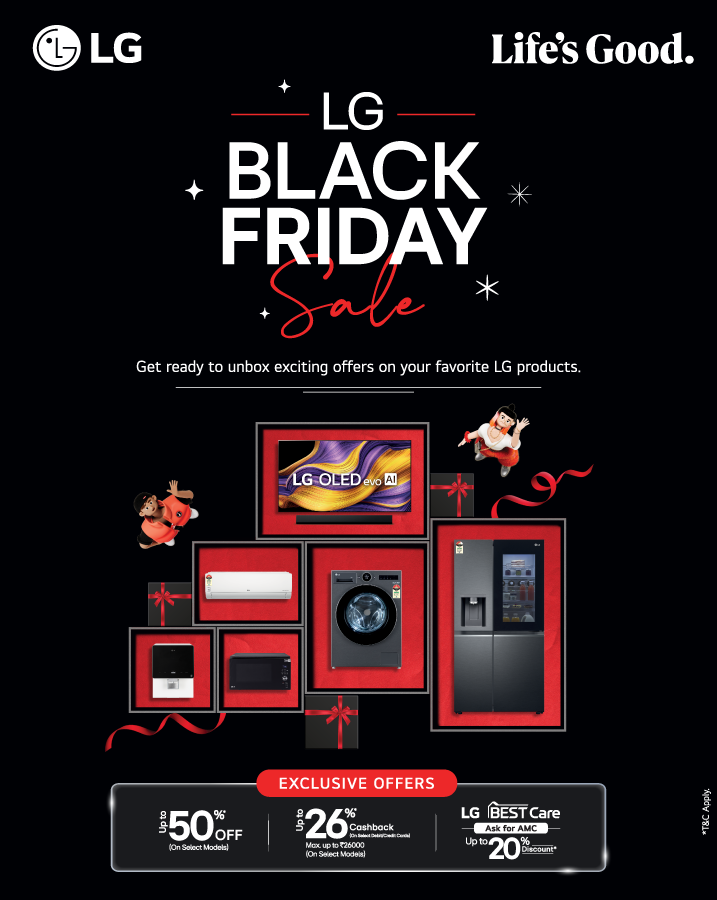 LG Black Friday sale