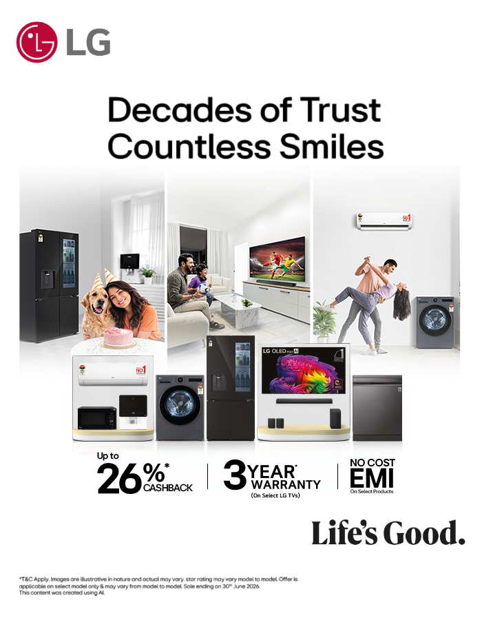 LG home appliances offers