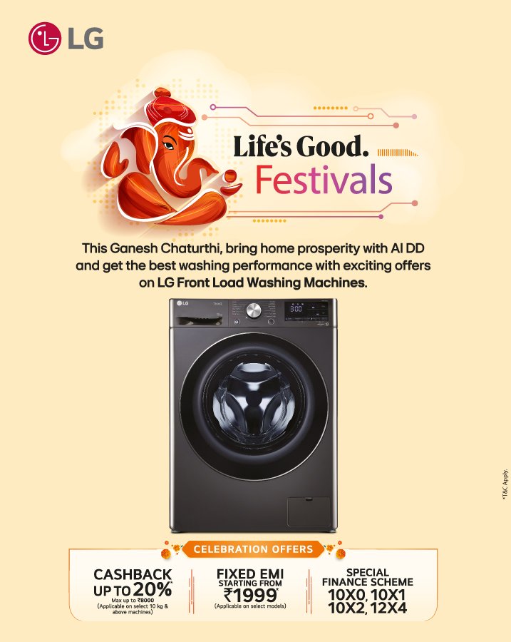 ganesh chaturthi offer Washing Machine