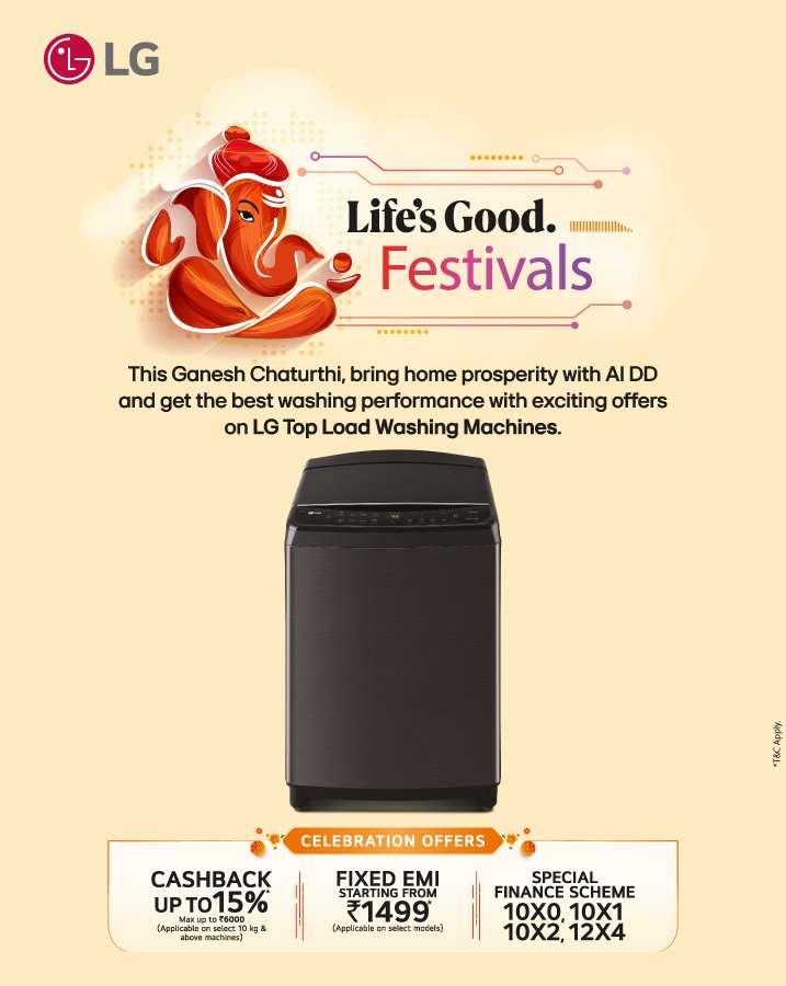 ganesh chaturthi offer Washing Machine