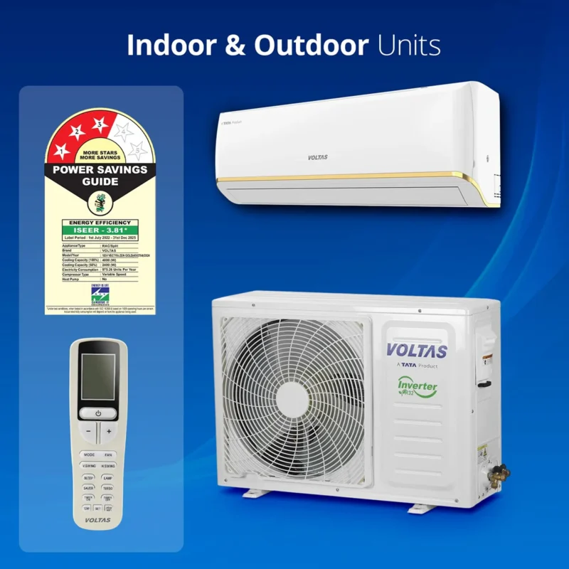 VOLTAS SPLIT INVERTER AC 1.5TR SAC 183V VECTRA ZEN GOLD-VOLTAS-B