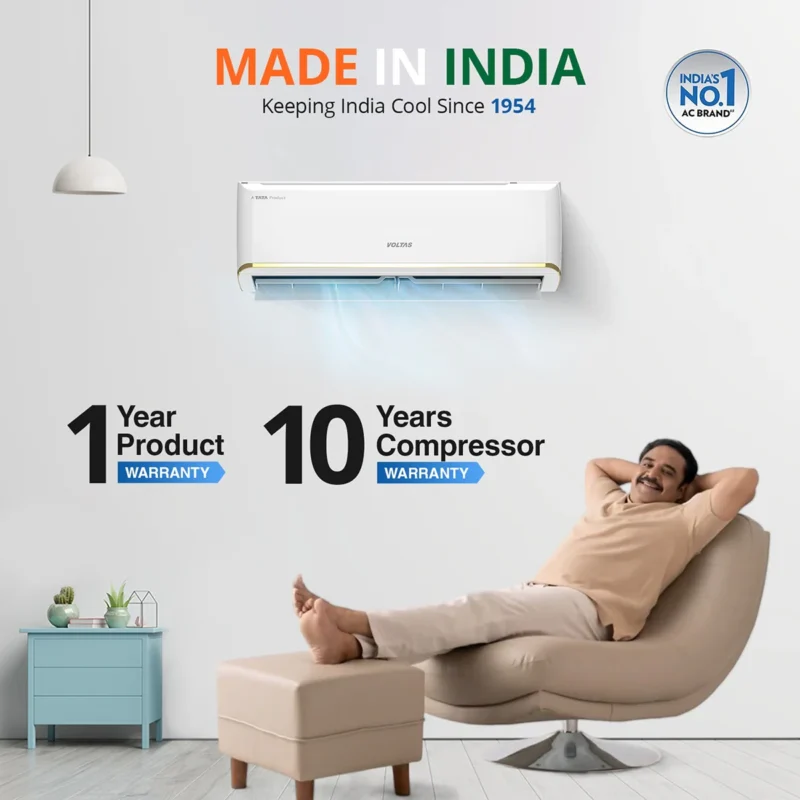 VOLTAS SPLIT INVERTER AC 1.5TR SAC 183V VECTRA ZEN GOLD-VOLTAS-C