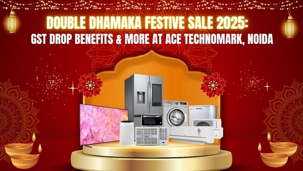 Double Dhamaka Festive Sale 2025 GST Drop Benefits & More at ACE Technomark