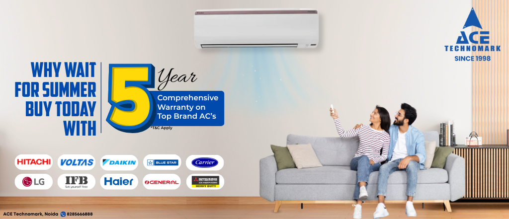 ACE Technomark - AC 5 years comprehensive warranty