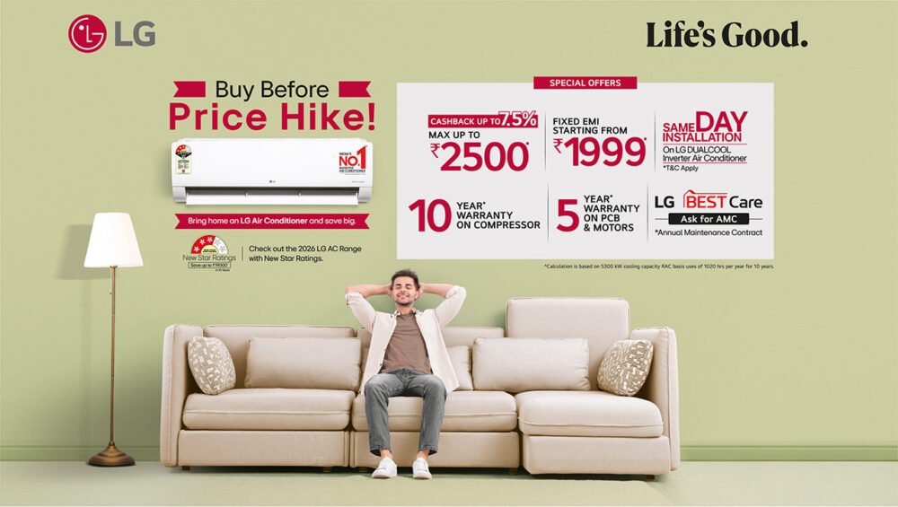 Limited-Time Deals on LG Air Conditioners Before Prices Go Up