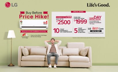 Limited-Time Deals on LG Air Conditioners Before Prices Go Up