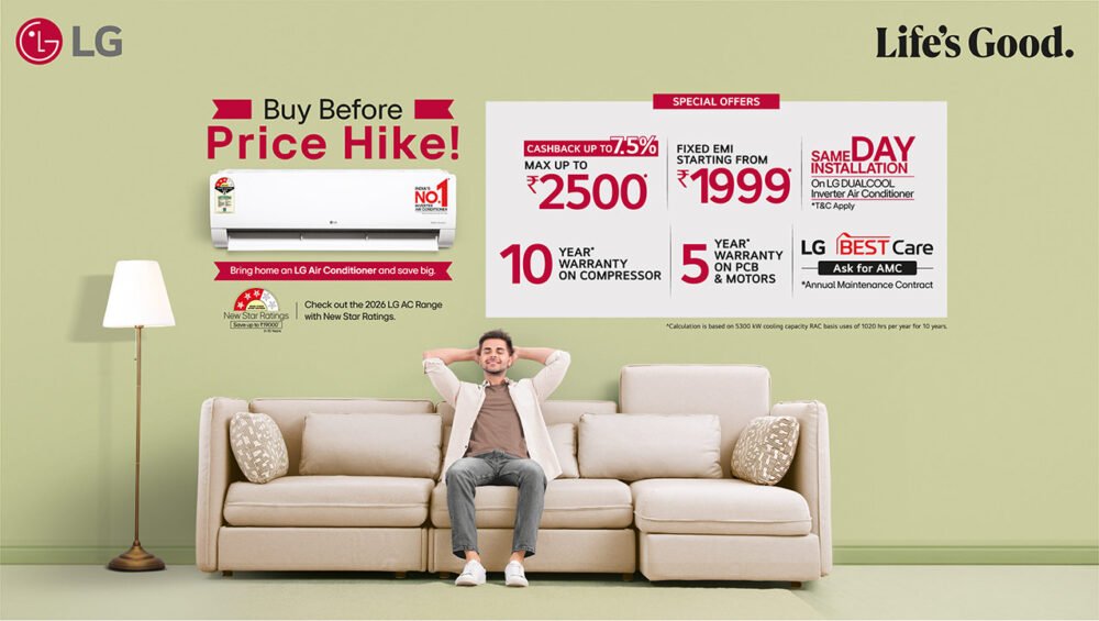 Save Big on LG Air Conditioners Before Prices Increase This Summer