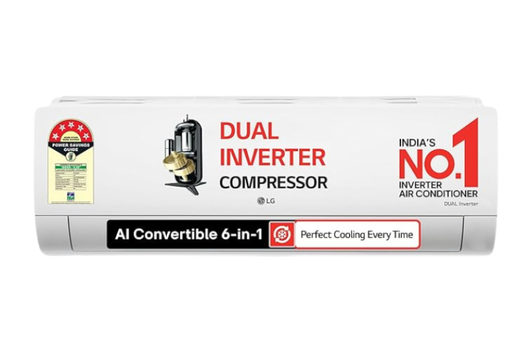 LG 1.5 Ton 5-Star AI DUAL Inverter Split AC