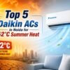 Top 5 Daikin ACs in Noida for 52°C Summer Heat