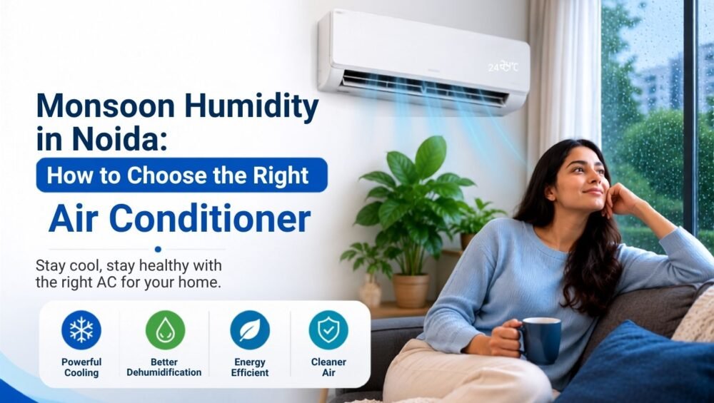 Monsoon Humidity in Noida How to Choose the Right Air Conditioners