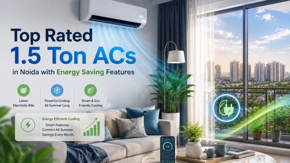 Top Rated 1.5 Ton ACs in Noida with Energy Saving Features 