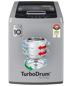 LG 6.5 Kg 5‑Star Smart Inverter Fully Automatic Top Load Washing Machine (Model: T65SKSF4Z, Middle Free Silver) LG 6.5 Kg 5‑Star Smart Inverter Fully Automatic Top Load Washing Machine (Model: T65SKSF4Z, Middle Free Silver)