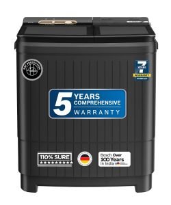 Bosch 8.5 KG 5 Star Semi Automatic Top Load Washing Machine WJG855G0IN Bosch 8.5 KG 5 Star Semi Automatic Top Load Washing Machine WJG855G0IN